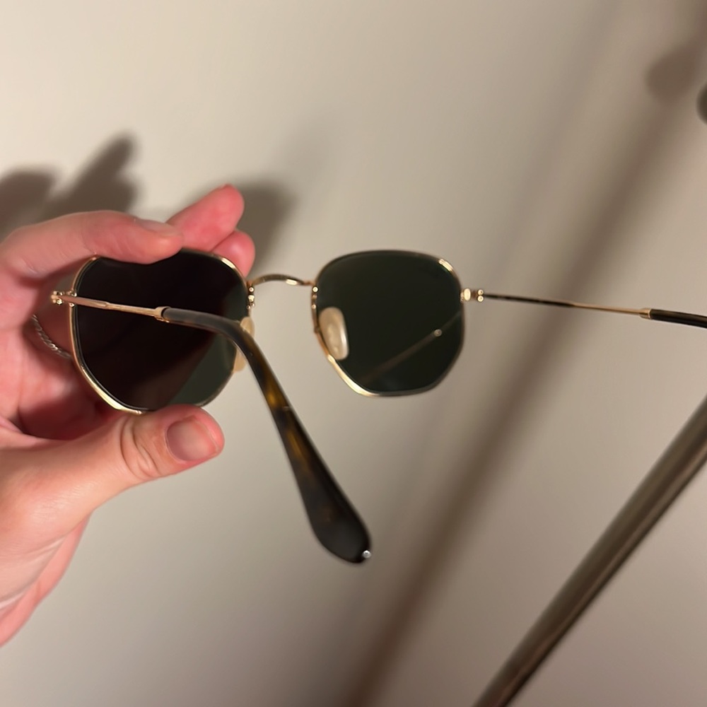 Ray-Ban Hexagonal Blue Tint. Barely Used! - image 2